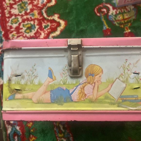 Vintage Junior Miss- metal lunch box- as is - Picture 4 of 11